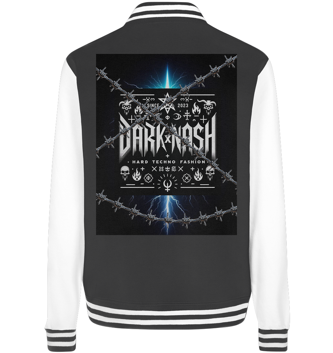 DARKXNASH Barbed Wire (Backprint) - College Jacket