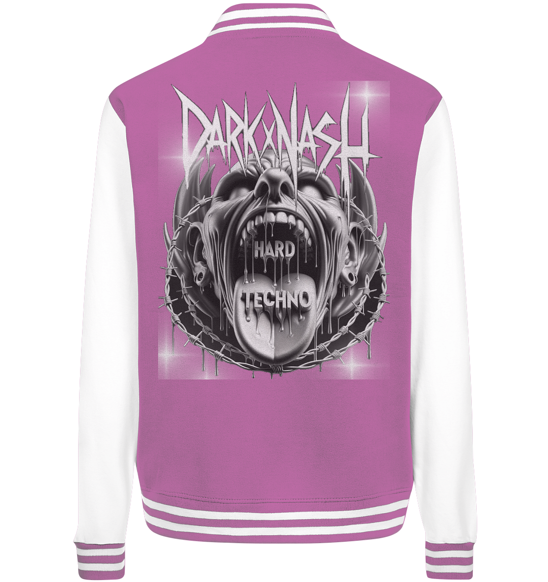 Rebel Pulse (Backprint) - College Jacket