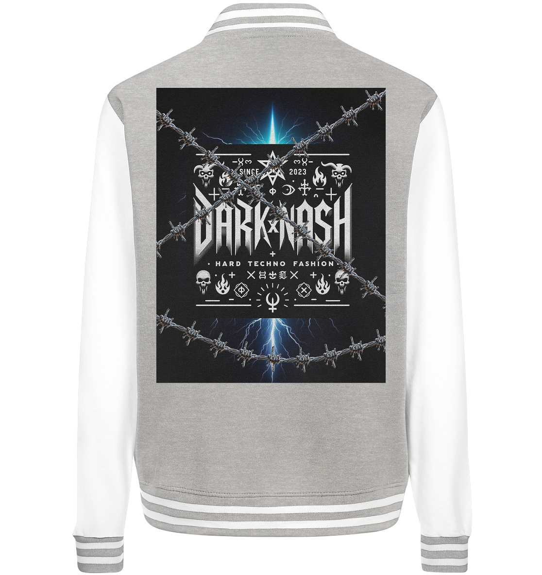 DARKXNASH Barbed Wire (Backprint) - College Jacket