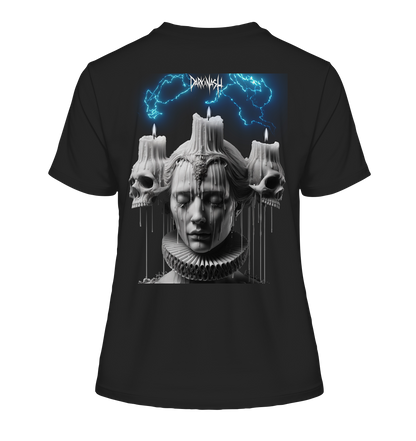 Tripping Echoes (Backprint) - Fitted Ladies Organic Shirt