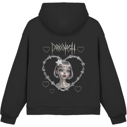 Silver Doll - Fluffy Boxcut Hoodie