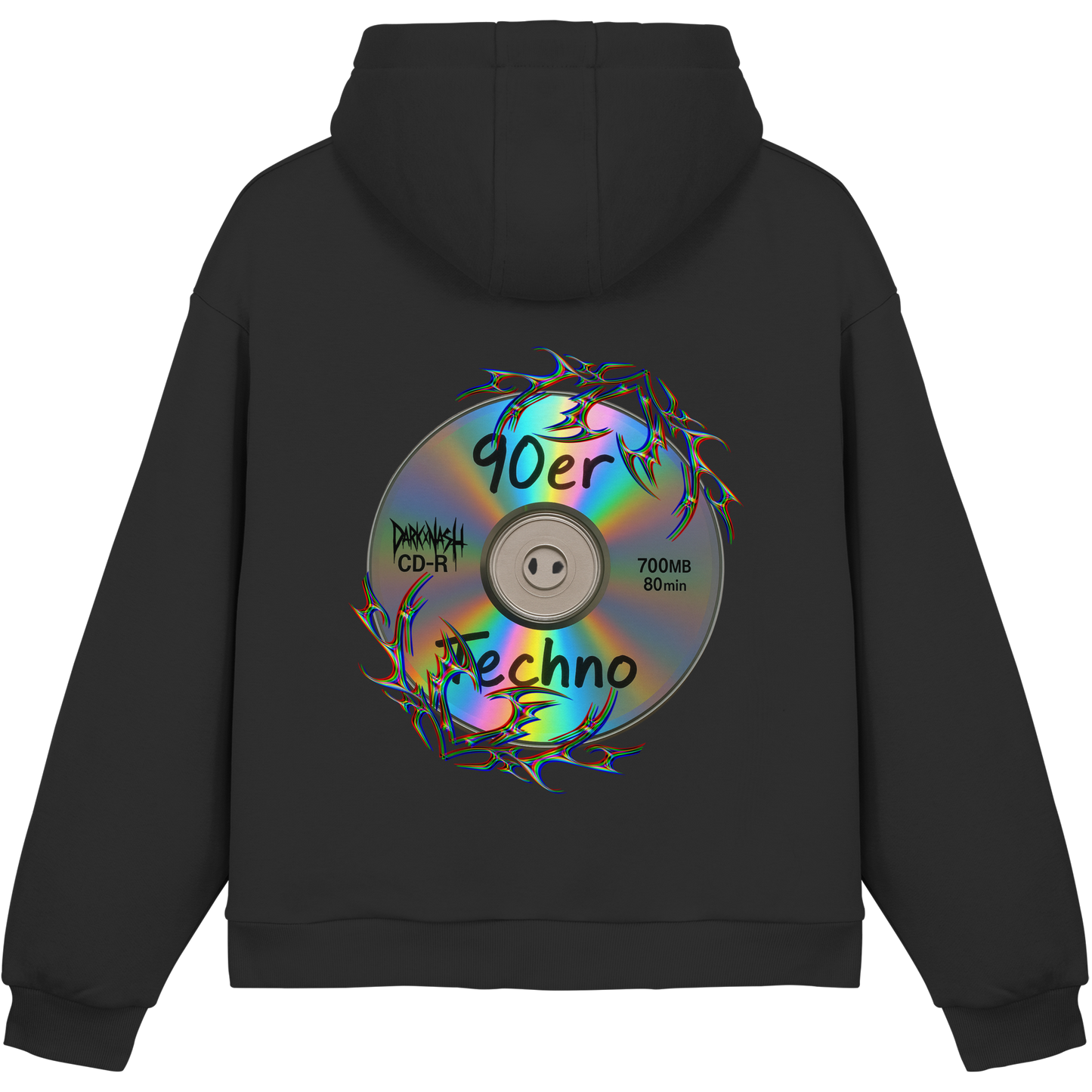 90er CD - Fluffy Boxcut Hoodie