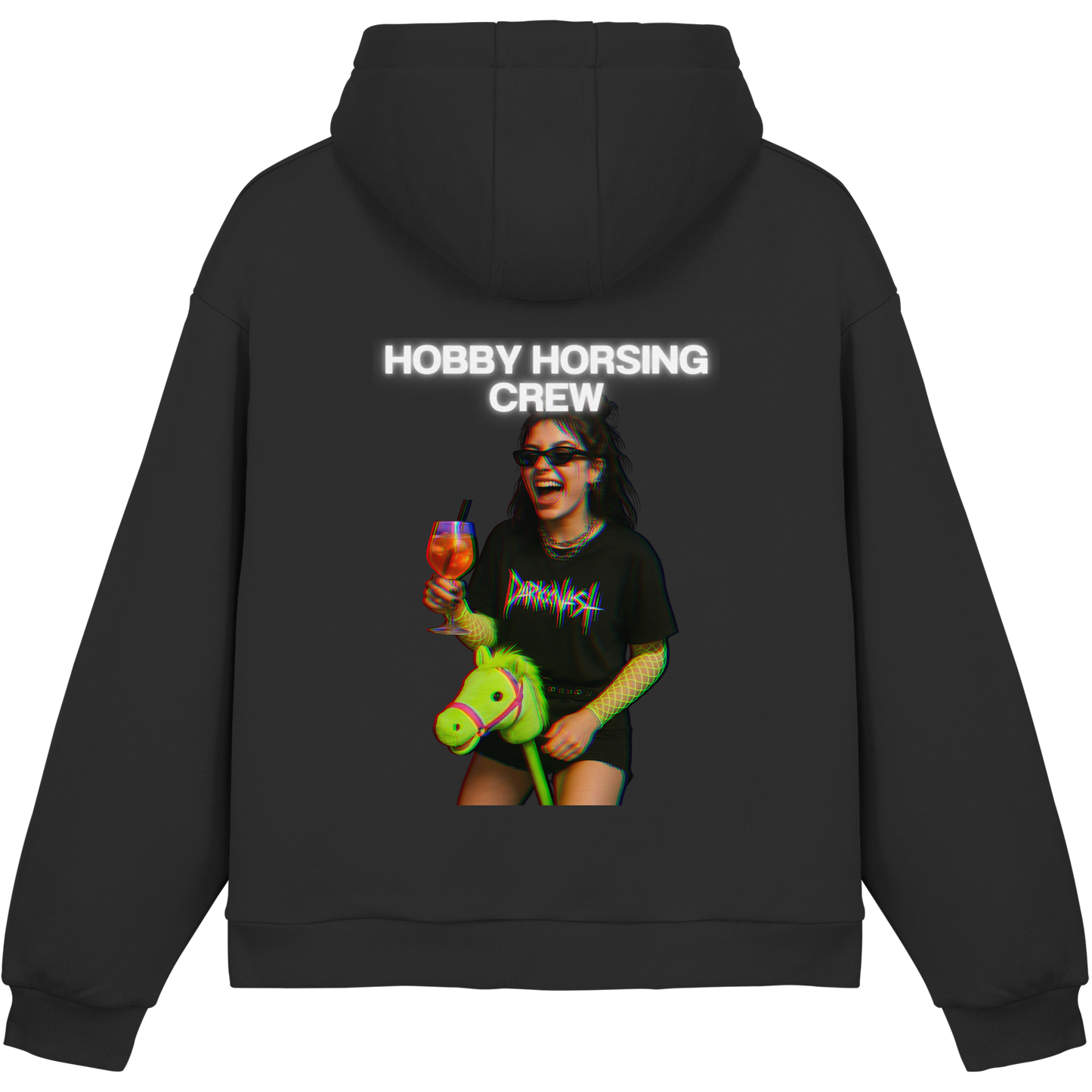 Hobby Horsing - Fluffy Boxcut Hoodie