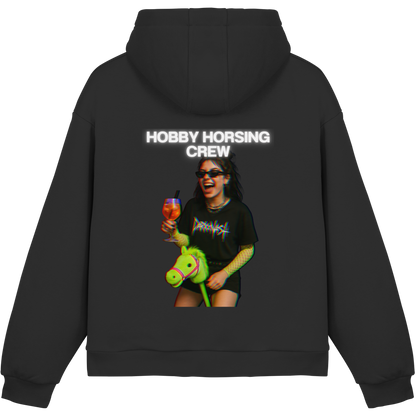 Hobby Horsing - Fluffy Boxcut Hoodie