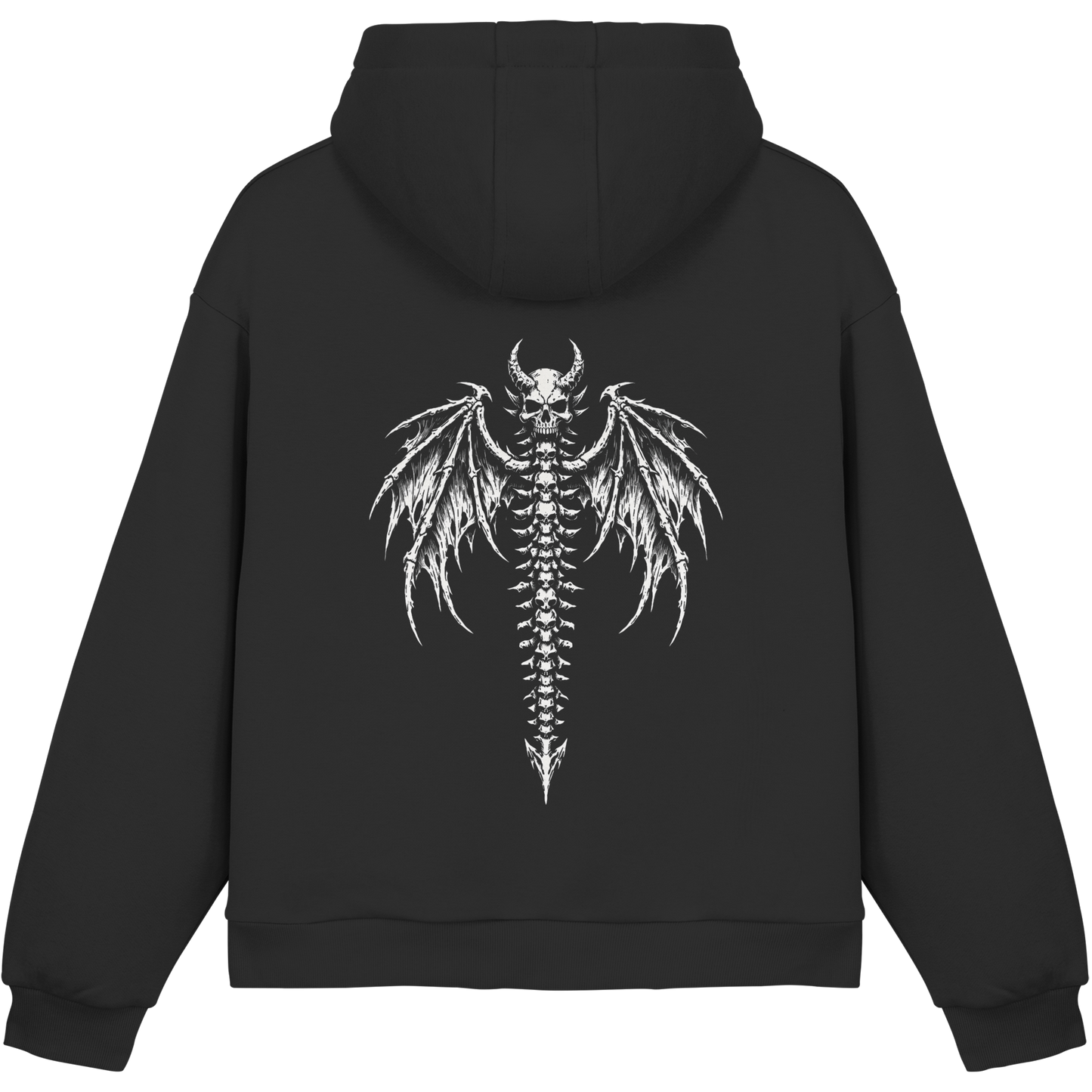 INSIDE THE DEVIL - Fluffy Boxcut Hoodie