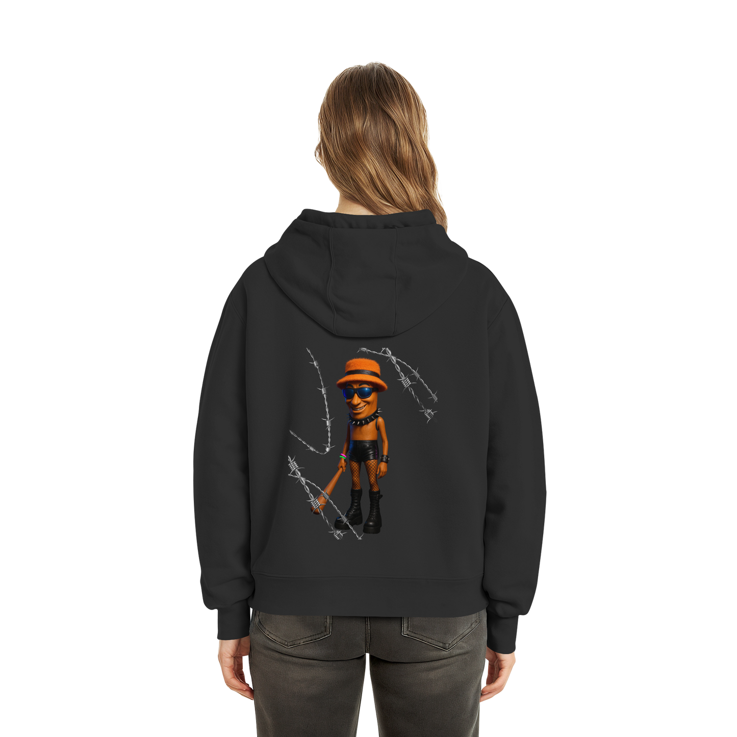 Tung Tung Tung Sahur - Fluffy Boxcut Hoodie