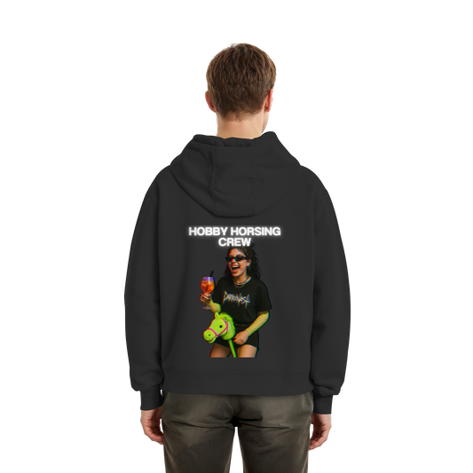 Hobby Horsing - Fluffy Boxcut Hoodie