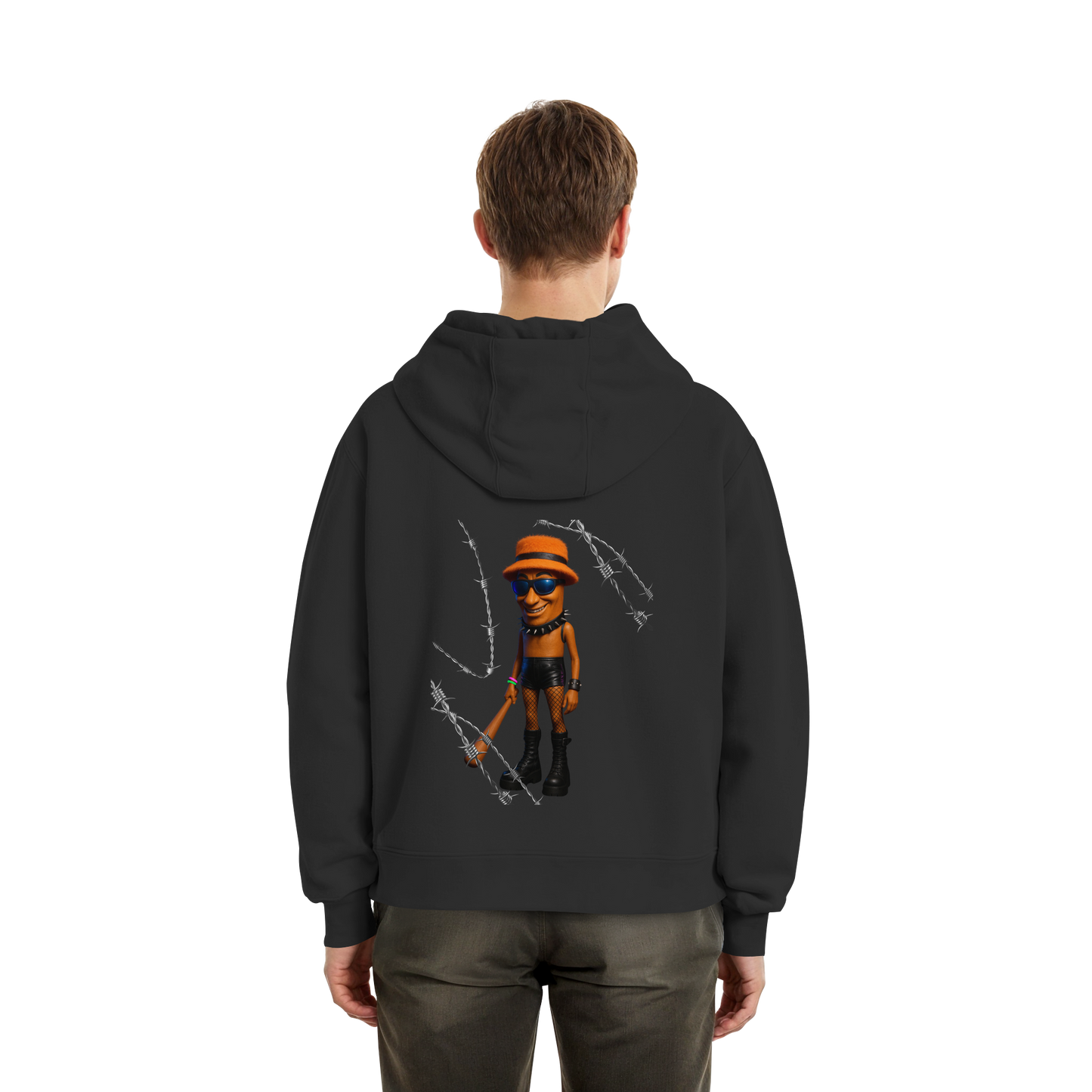 Tung Tung Tung Sahur - Fluffy Boxcut Hoodie