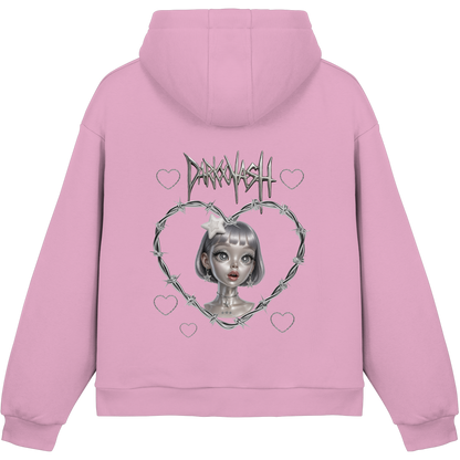 Silver Doll - Fluffy Boxcut Hoodie