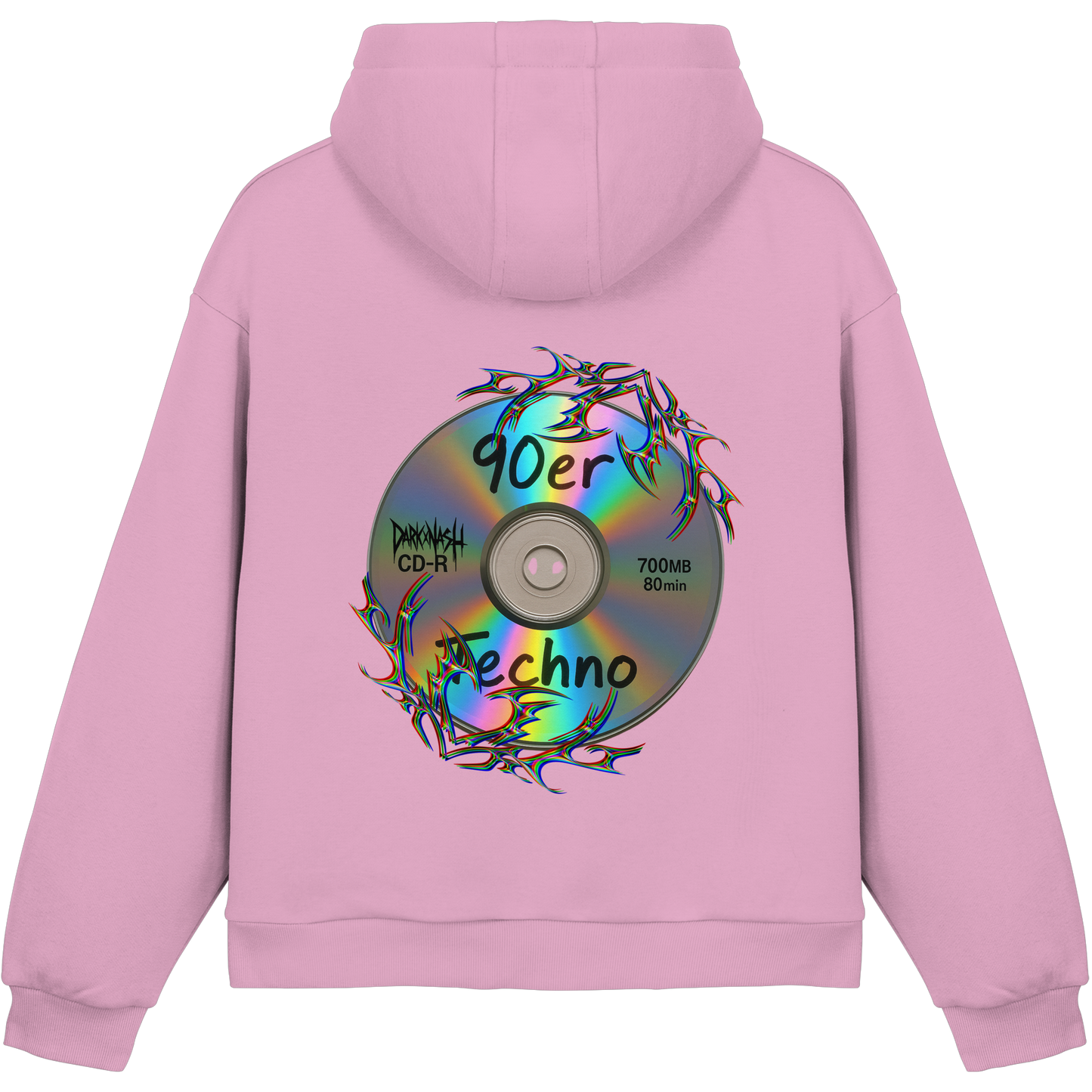 90er CD - Fluffy Boxcut Hoodie
