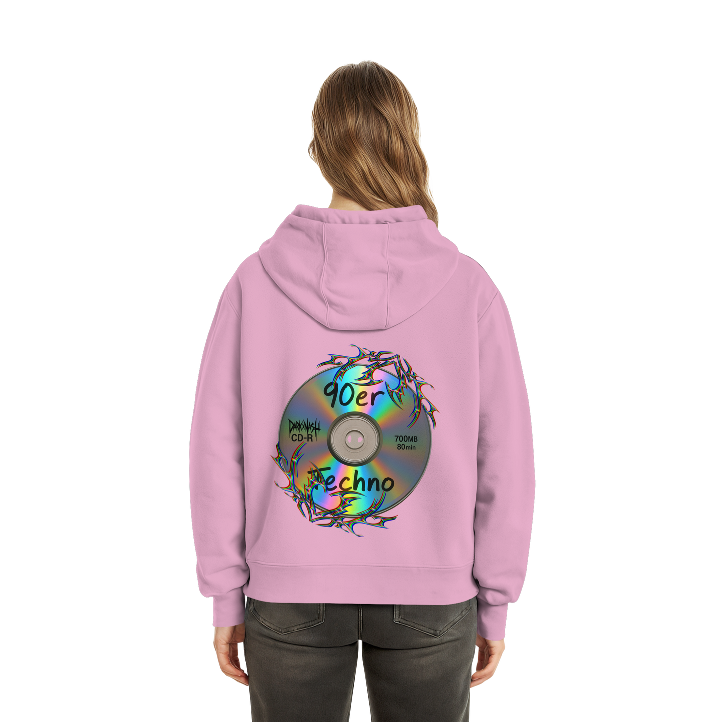 90er CD - Fluffy Boxcut Hoodie
