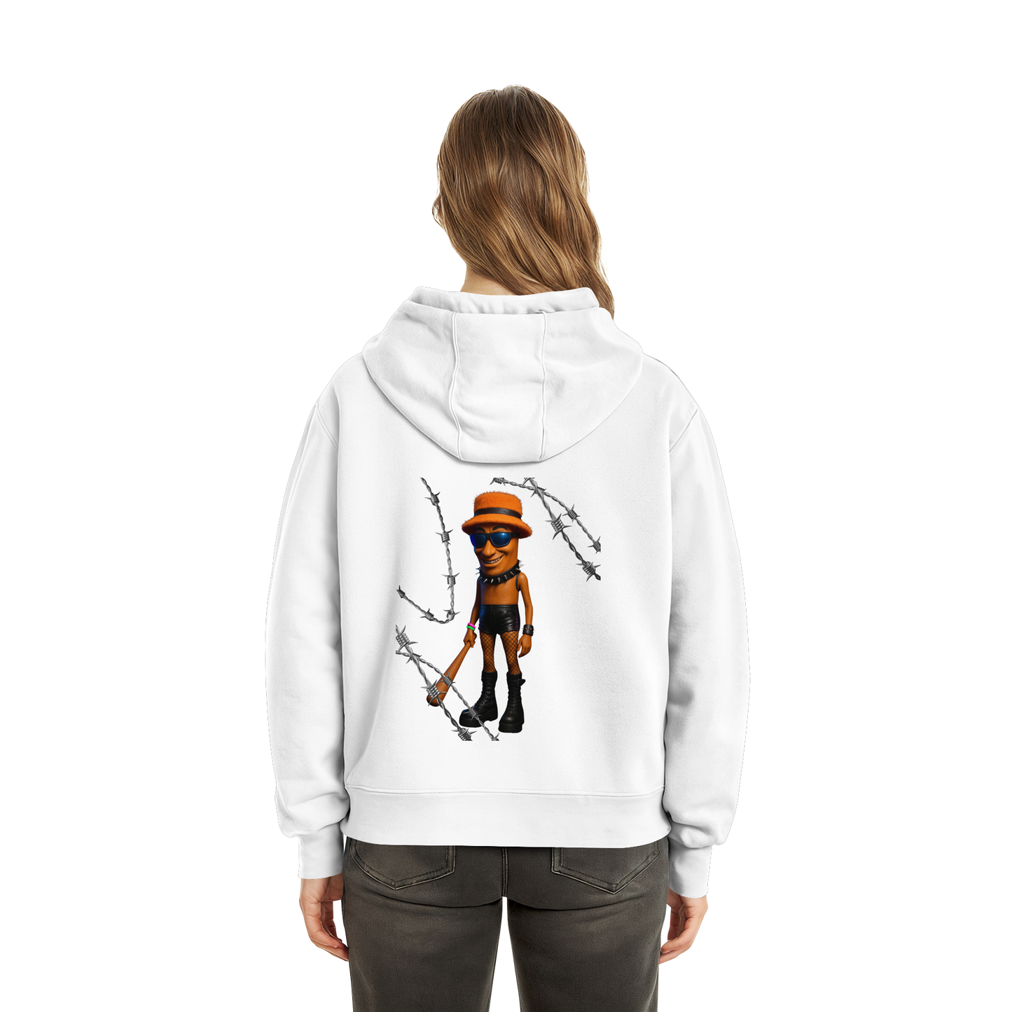 Tung Tung Tung Sahur - Fluffy Boxcut Hoodie