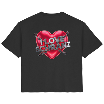 I Love Schranz - Ladies' Organic Shirt