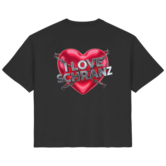 I Love Schranz - Ladies' Organic Shirt