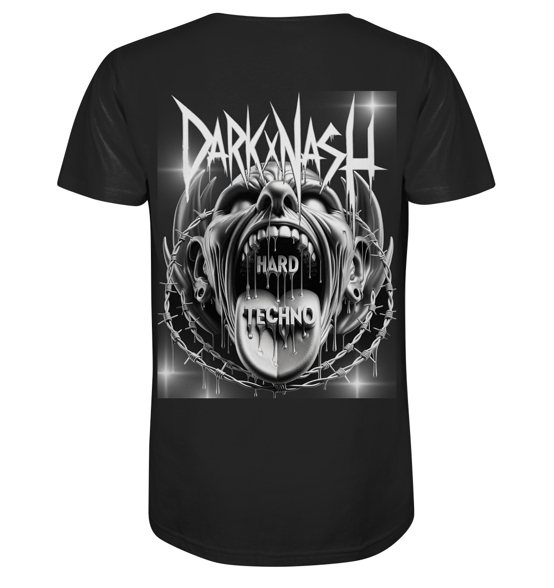 Rebel Pulse (Backprint) - Organic Basic Shirt