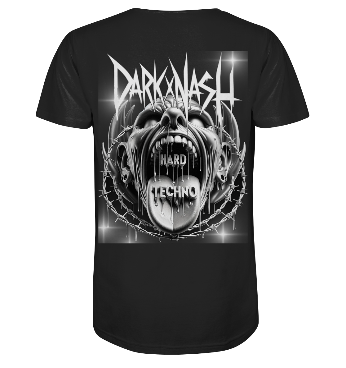 Rebel Pulse (Backprint) - Organic Basic Shirt