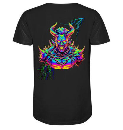 Neon Acid Demon - Organic Basic Shirt