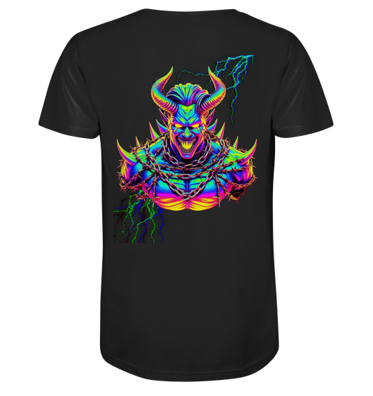 Neon Acid Demon - Organic Basic Shirt