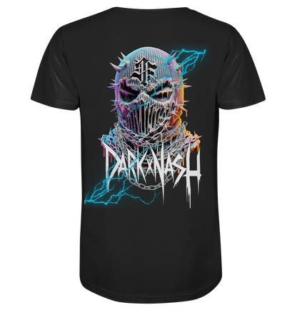 Techno Mask (Backprint) - Organic Basic Shirt