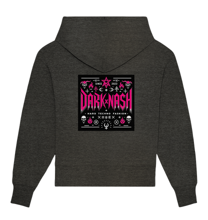 Cosmic Core Rave Essence - Organic Oversize Hoodie
