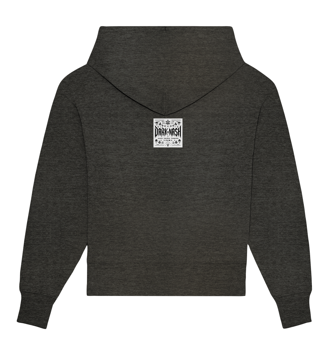 Shadowplay Rave: Zwischen Himmel und Abgrund - Organic Oversize Hoodie