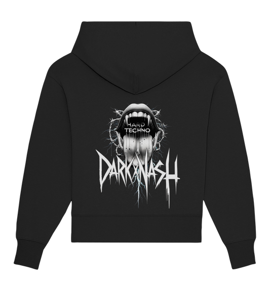 DARKXNASH  Hard Techno (Backprint) - Organic Oversize Hoodie