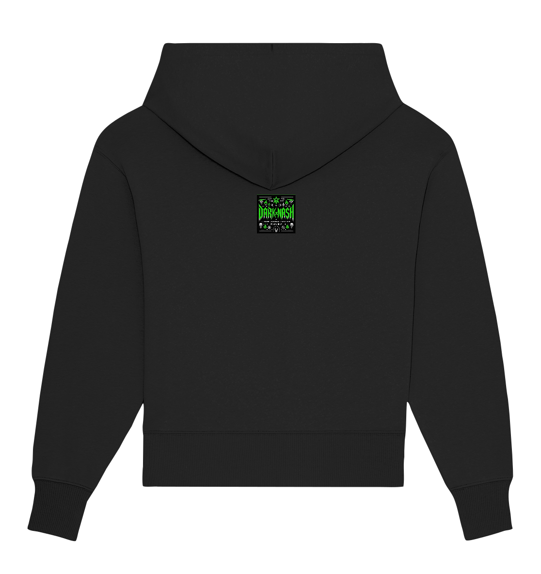 Basskraft Dämonin - Echo der Dunkelheit - Organic Oversize Hoodie