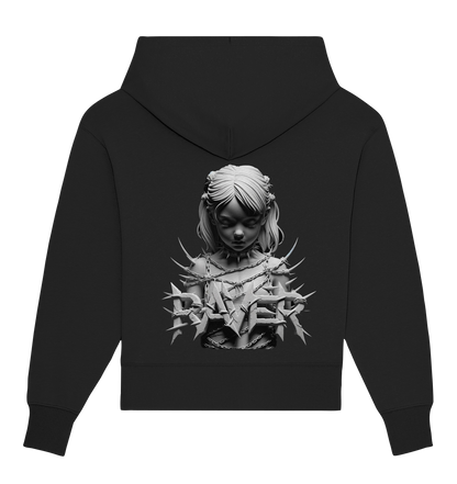 Befreite Resonanz (Backprint) - Organic Oversize Hoodie