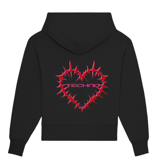 Heartcore Rave - Organic Oversize Hoodie