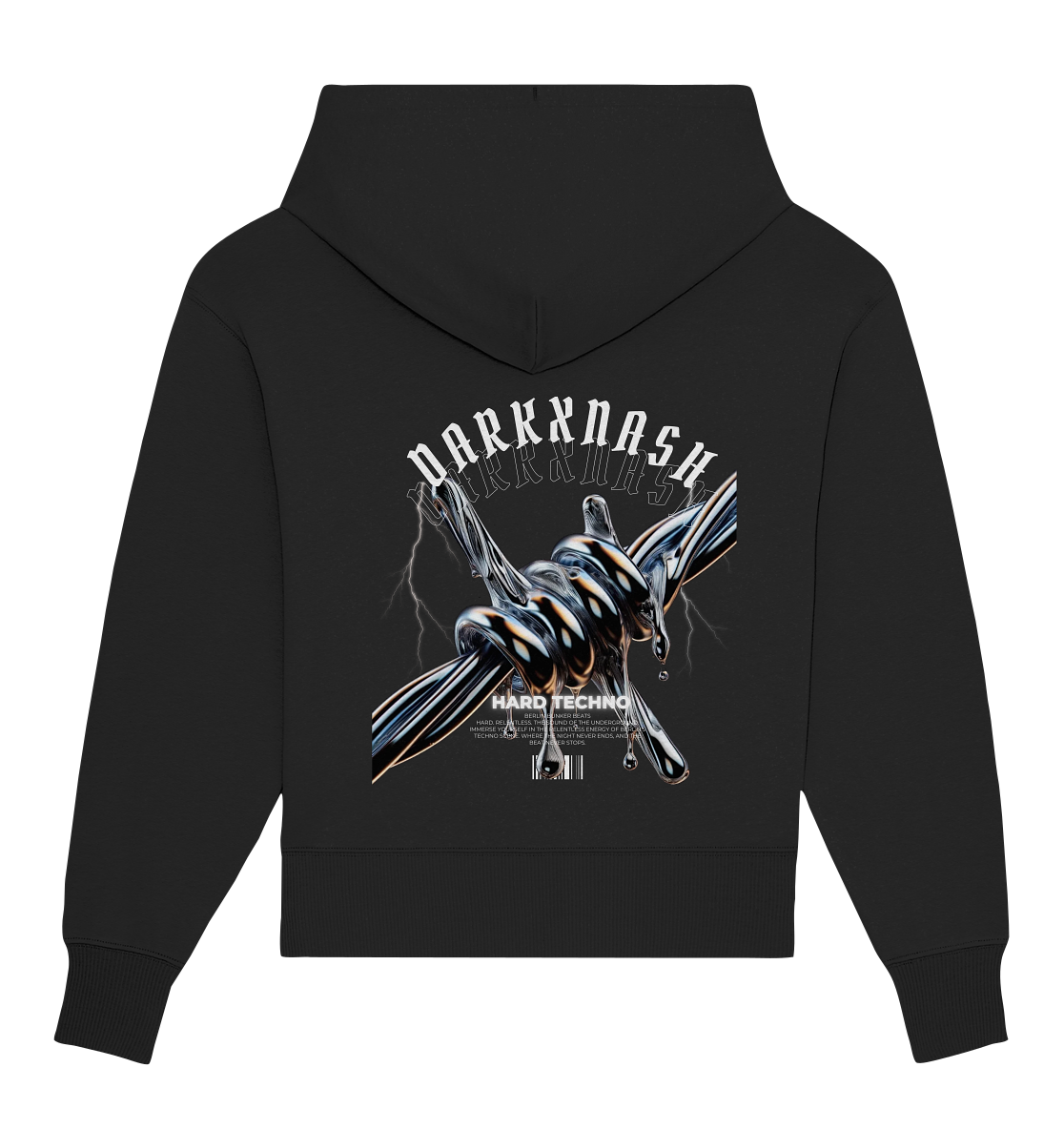 Dark Nexus (Backprint) - Organic Oversize Hoodie