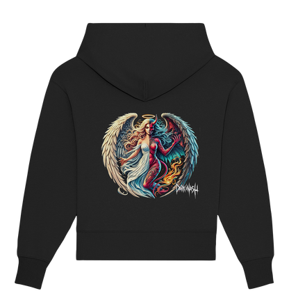 Angelic Inferno - Organic Oversize Hoodie