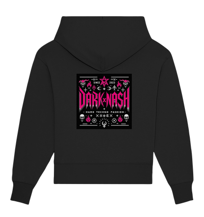 Cosmic Core Rave Essence - Organic Oversize Hoodie