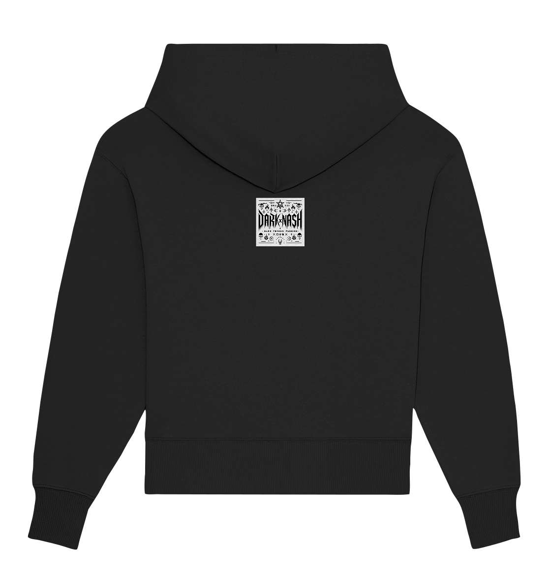 Shadowplay Rave: Zwischen Himmel und Abgrund - Organic Oversize Hoodie