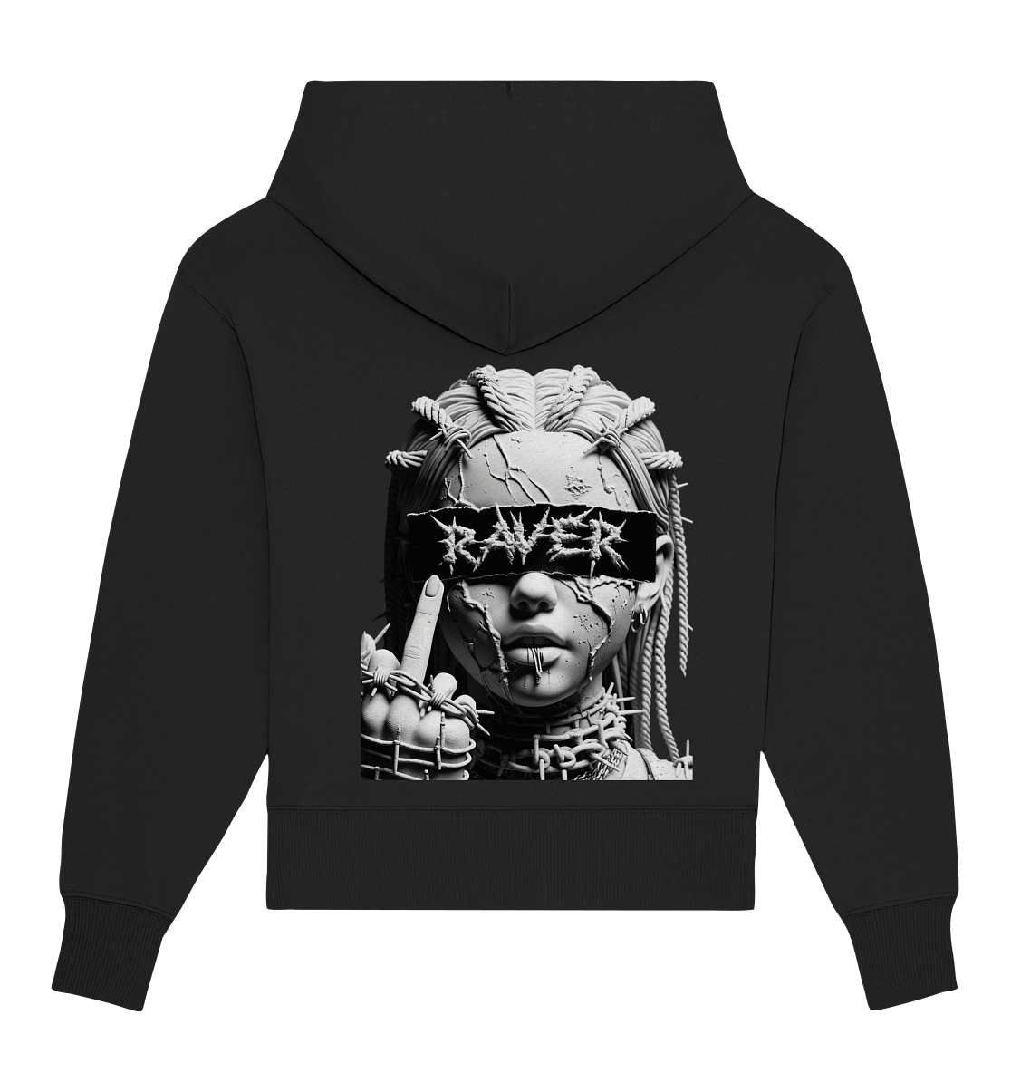 Rebel ShirtFrequency - Organic Oversize - Organic Oversize Hoodie