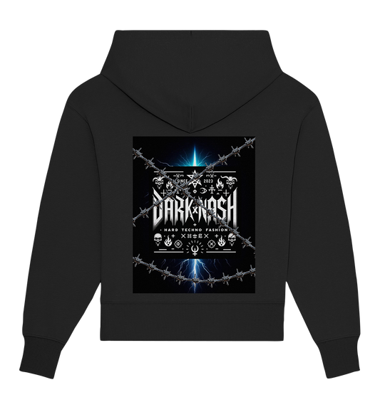 DARKXNASH  Stacheldraht (Backprint) - Organic Oversize Hoodie