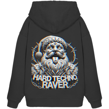 Santa Raveclause- Weihnachts Edition - Organic Oversize Hoodie