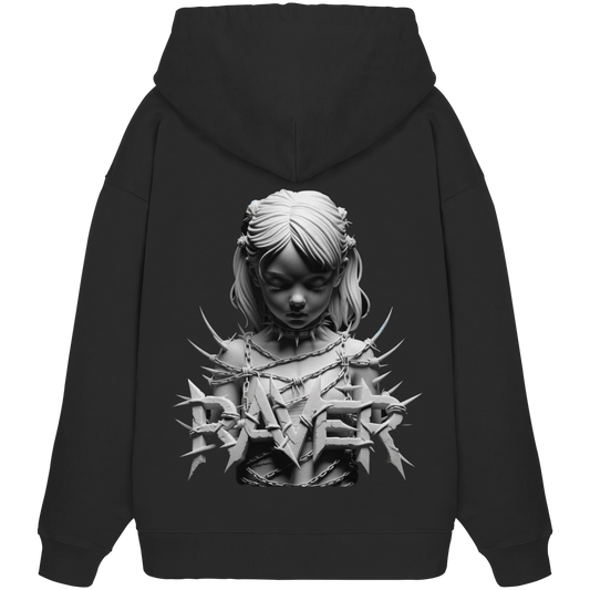 Befreite Resonanz (Backprint) - Organic Oversize Hoodie