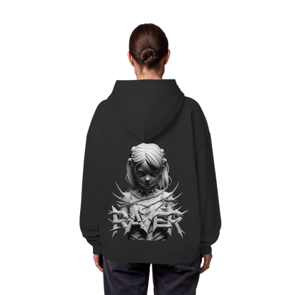 Befreite Resonanz (Backprint) - Organic Oversize Hoodie