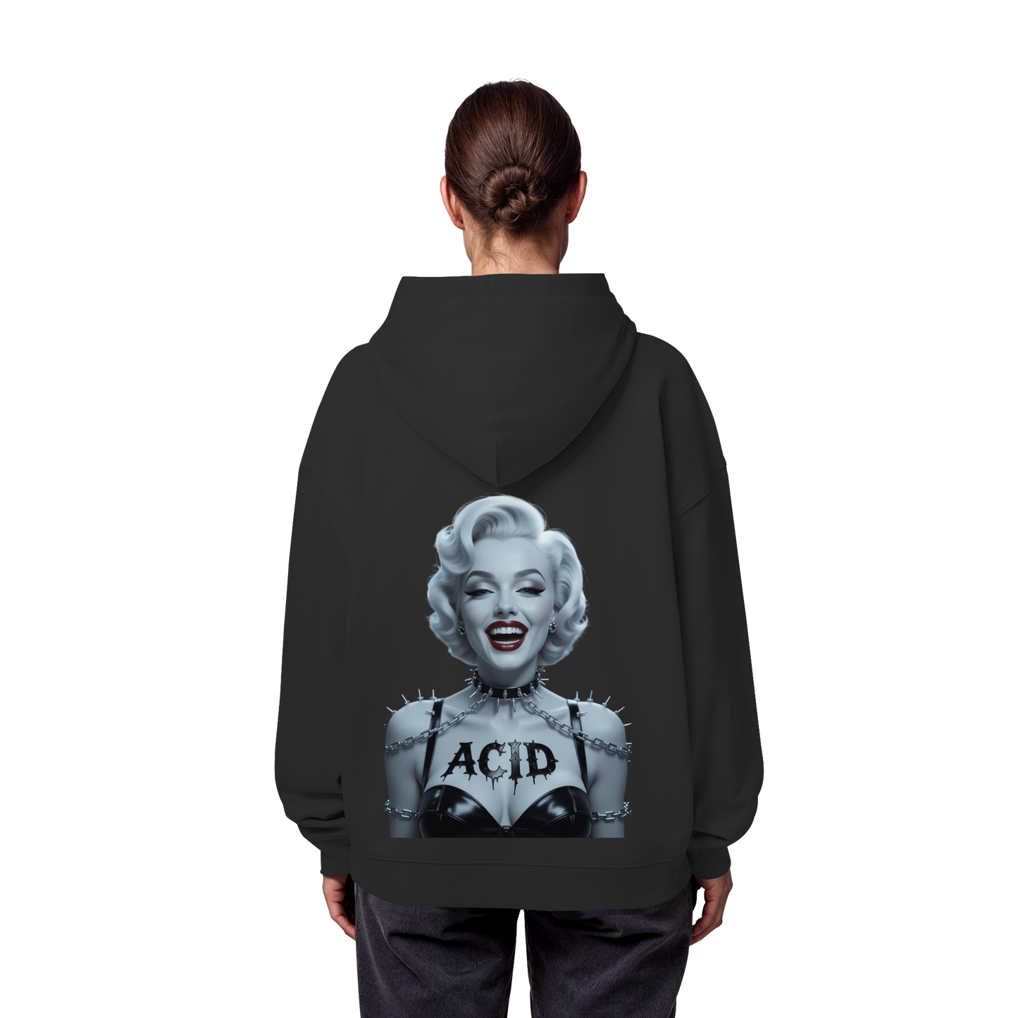 Marilyn on Acid - Organic Oversize Hoodie