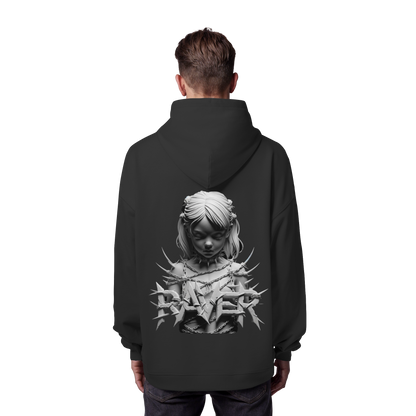 Befreite Resonanz (Backprint) - Organic Oversize Hoodie