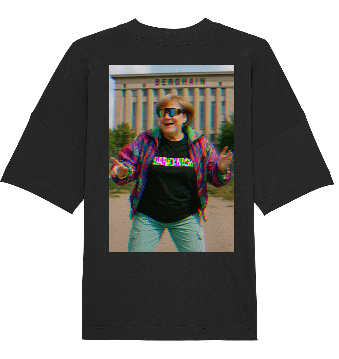 Muddi Vorm Berghain - Organic Oversize Shirt