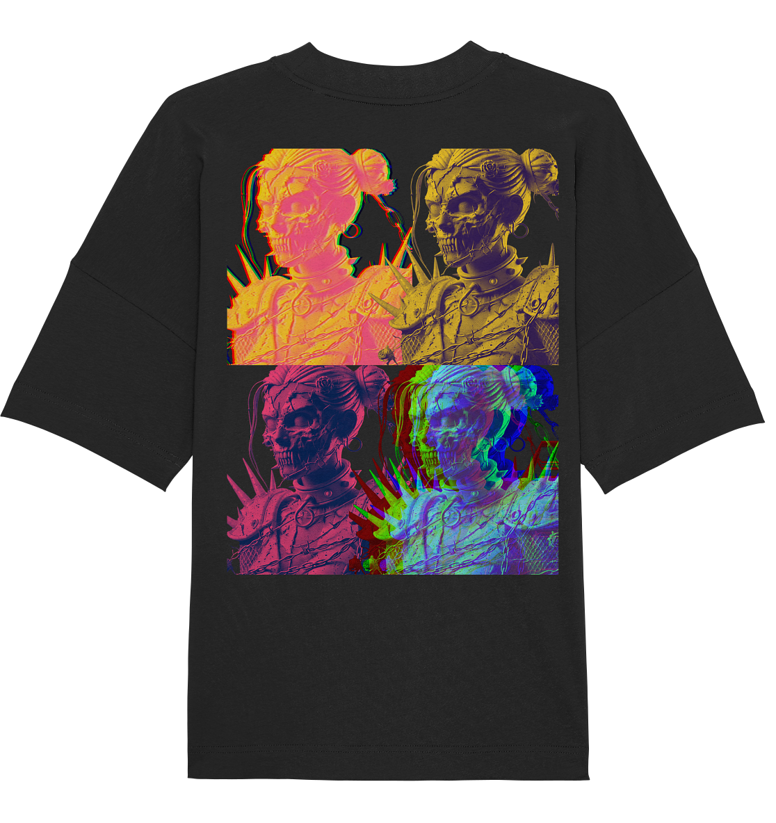 Dark Colors - Organic Oversize Shirt