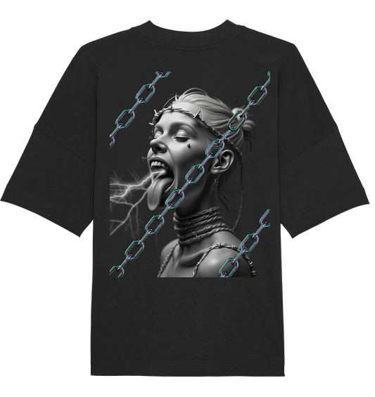 Kinky Flash -(Backprint) Organic Oversize Shirt