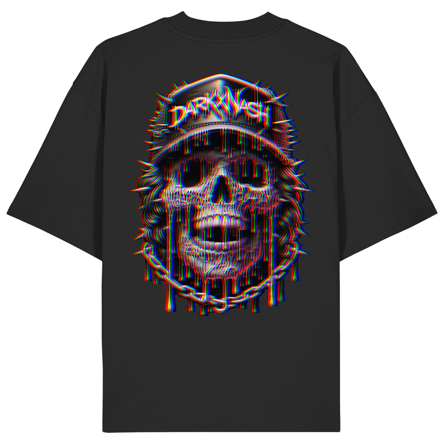 Acid Skull - Chemise oversize biologique