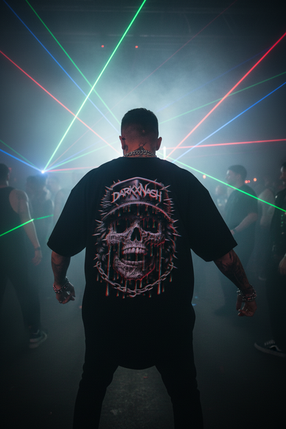 Acid Skull - Chemise oversize biologique