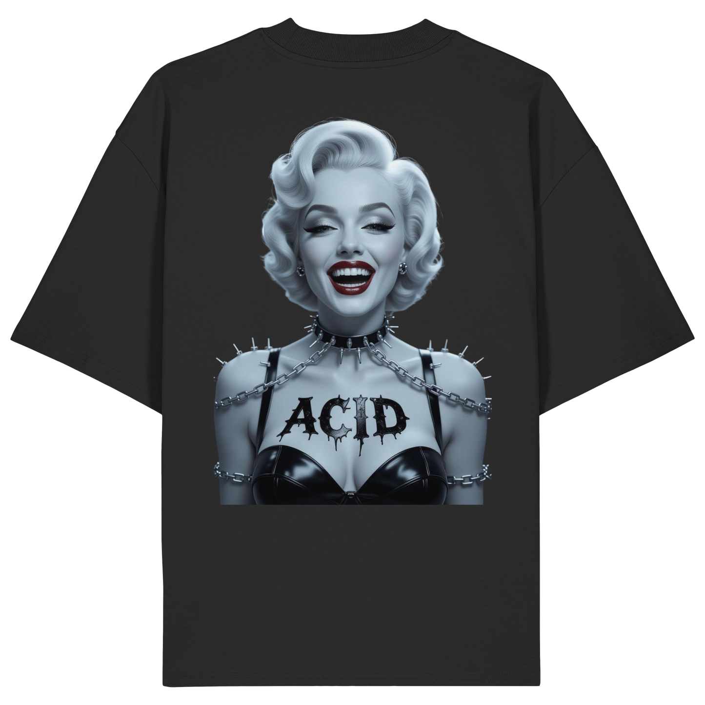 Marilyn on Acid - Organisch Oversized Shirt
