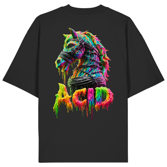 ACID HORSE - Biologisch Oversized Overhemd