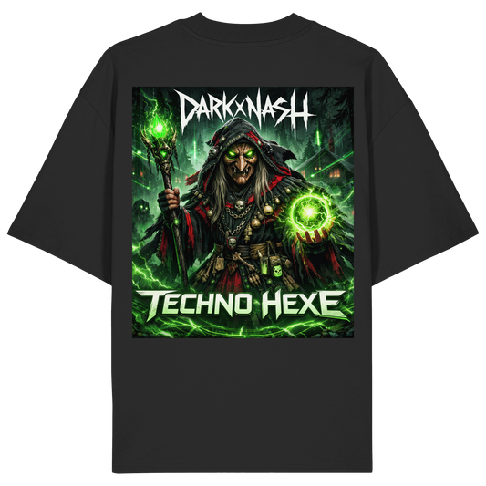 Sorcière Techno - Chemise bio surdimensionnée