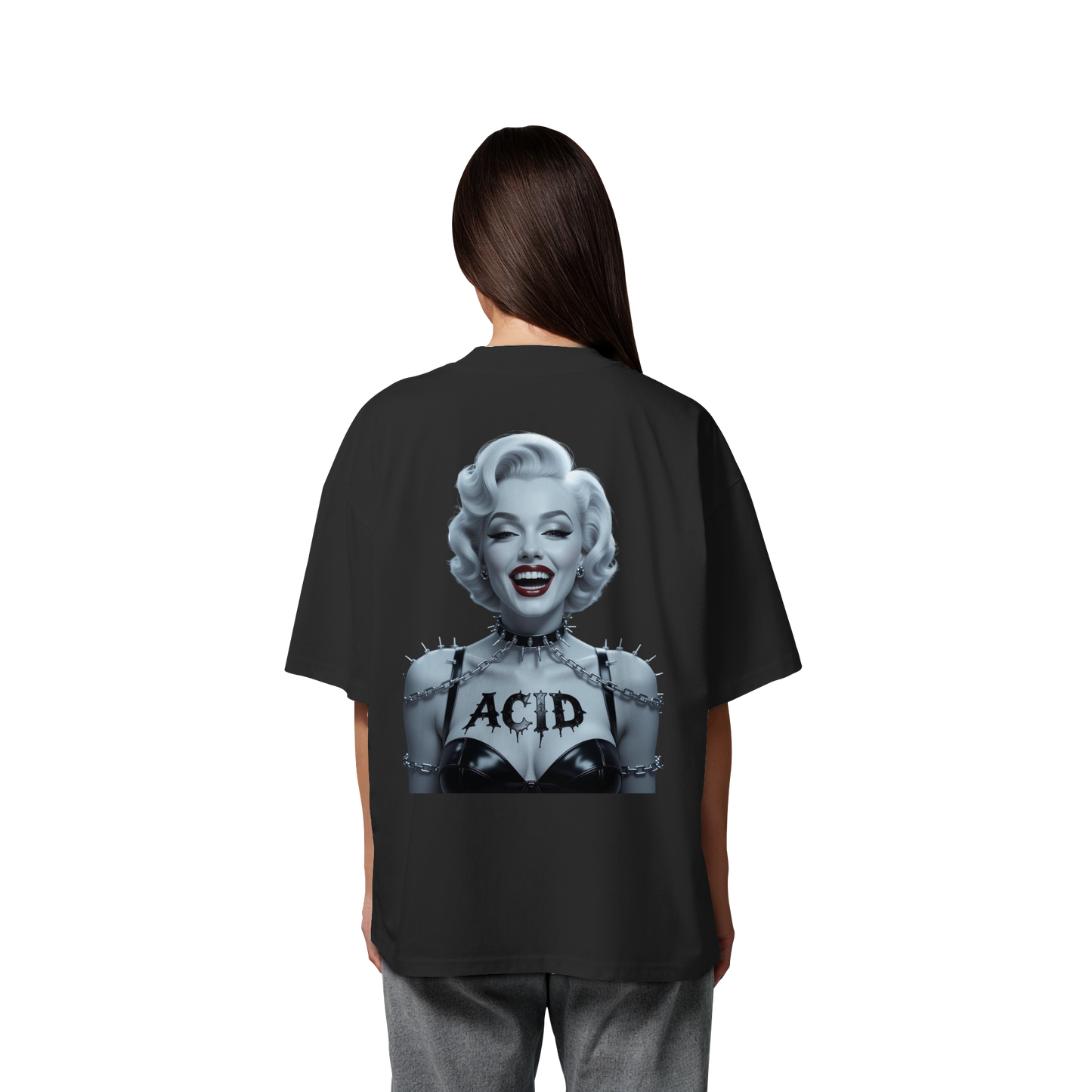 Marilyn on Acid - Organisch Oversized Shirt