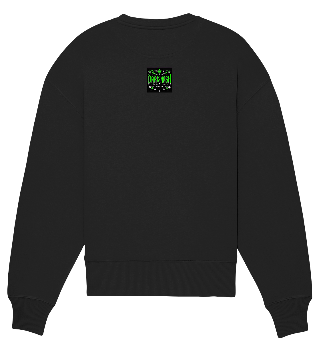 Basskraft Dämonin - Echo der Dunkelheit - Organic Oversize Sweatshirt